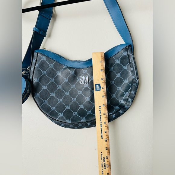 Steve Madden blue BMartina Bag purse with coin bag - Picture 5 of 7